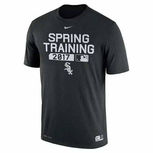 Baseball Men's Chicago White Sox Black Authentic Collection Legend Team Issue Performance T-Shirt