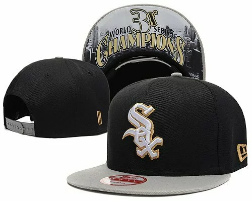 Baseball Chicago White Sox Stitched Snapback Hats 007