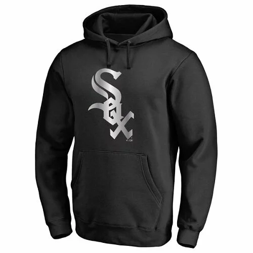 Baseball Chicago White Sox Platinum Collection Pullover Hoodie - Black