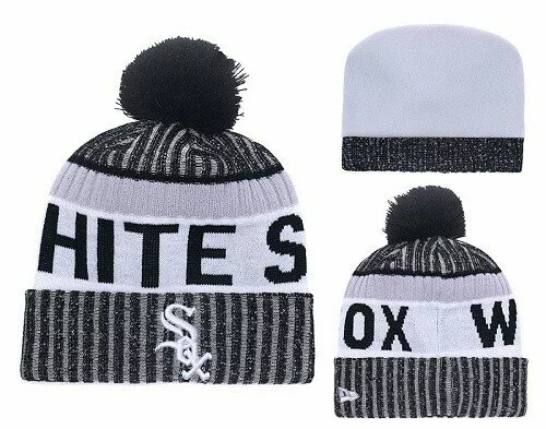 Baseball Chicago White Sox Stitched Knit Beanies Hats 015